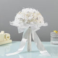 Elegant Artificial Bridal and Bridesmaid Bouquet - Luzilly Bridal & Apparel