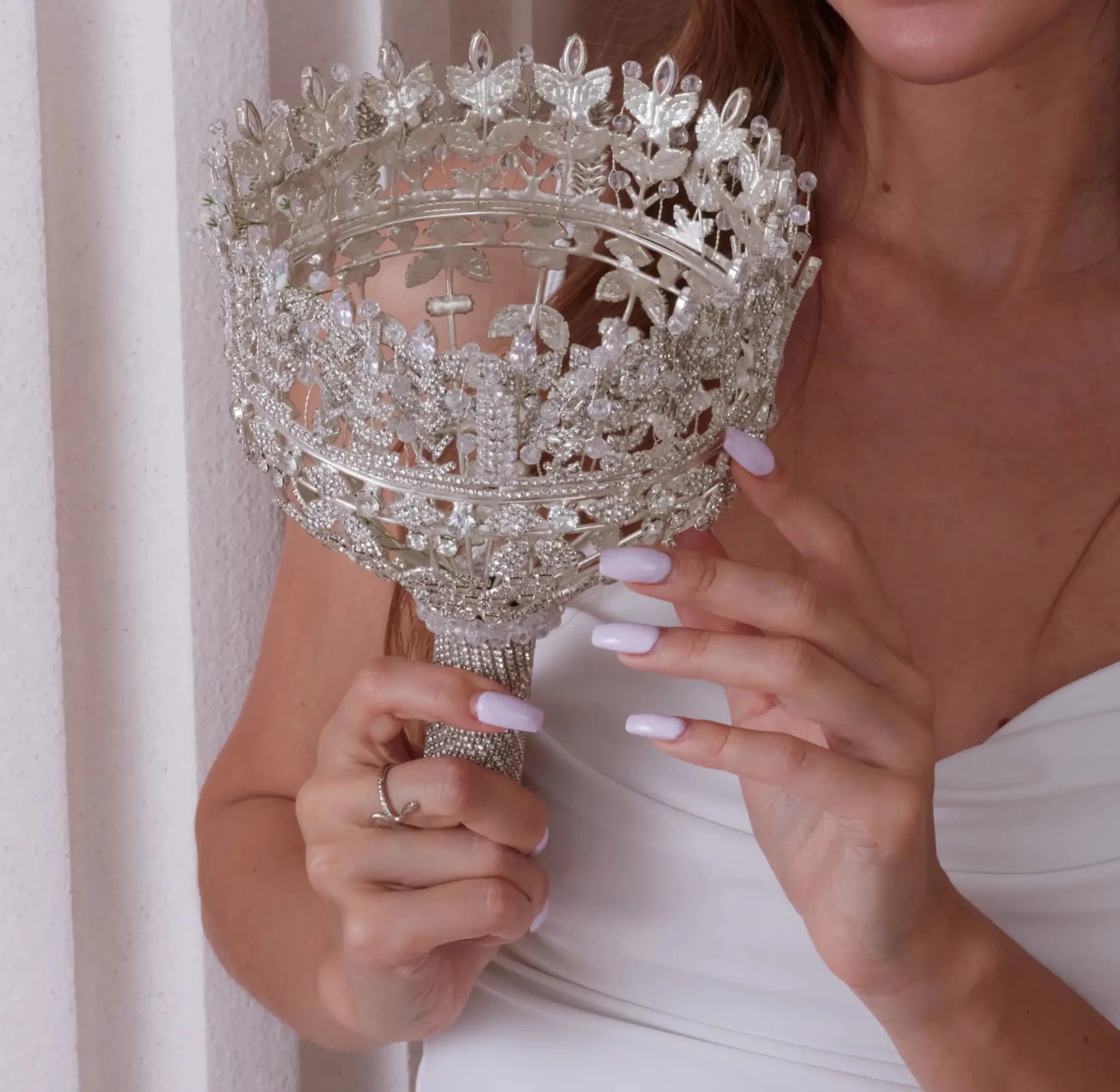 Elegant Hand Bouquet, Wedding Bouquet - Luzilly Bridal & Apparel