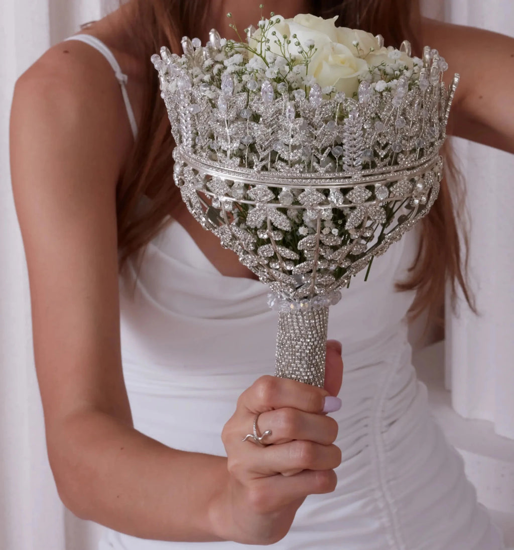 Elegant Hand Bouquet, Wedding Bouquet - Luzilly Bridal & Apparel