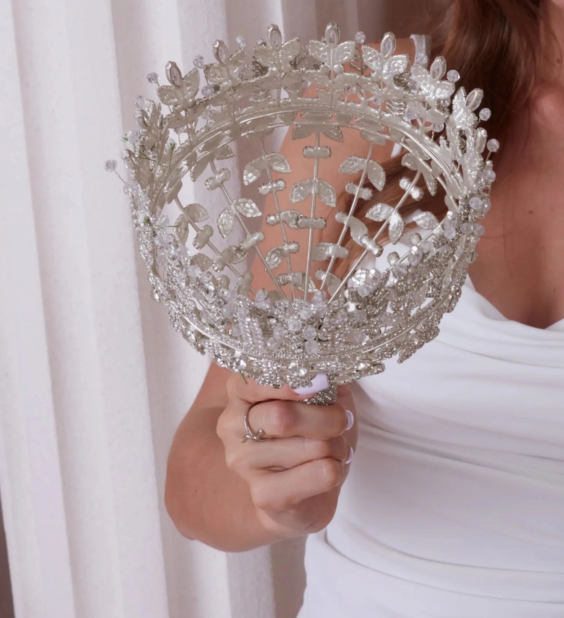 Elegant Hand Bouquet, Wedding Bouquet - Luzilly Bridal & Apparel