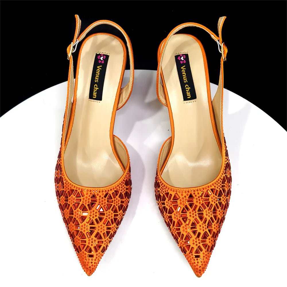Elegant Italian Design Women's Shoes and Bag Set EDS45 - Luzilly Bridal & Apparel