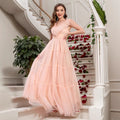 Elegant Off-Shoulder Fitted Dress for Women Formal Wedding Bridesmaid Gown, Party Dress - Luzilly Bridal & Apparel
