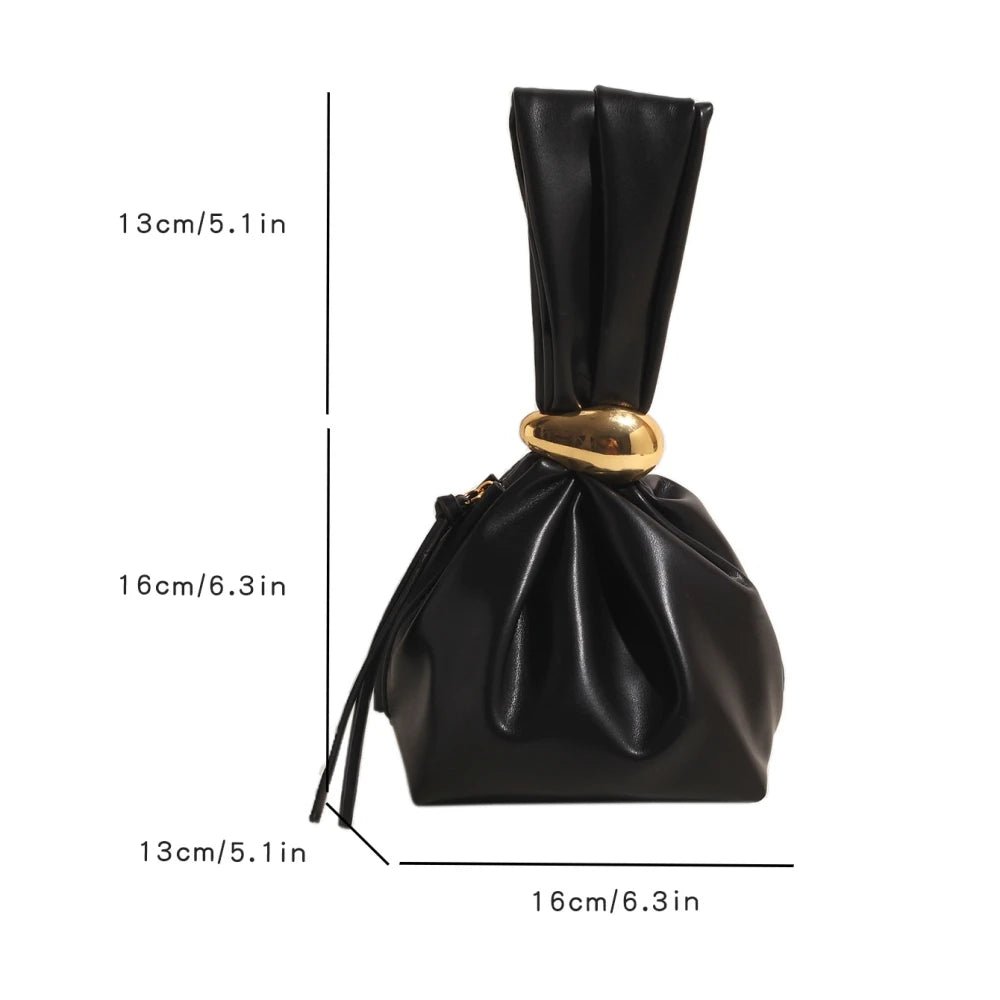 Elegant PU Leather Evening Bag - Luzilly Bridal & Apparel