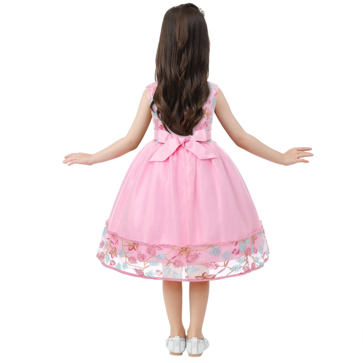 Embroidered Lace Princess Party Dress - Luzilly Bridal & Apparel