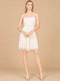 Ethereal Bridal Short Dress - Luzilly Bridal & Apparel