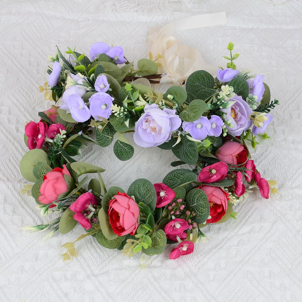 European and American style brides, sweet flower garlands, hair accessories, photography, photography, travel, hairbands, super fairy wedding dresses, dress accessories - Luzilly Bridal & Apparel