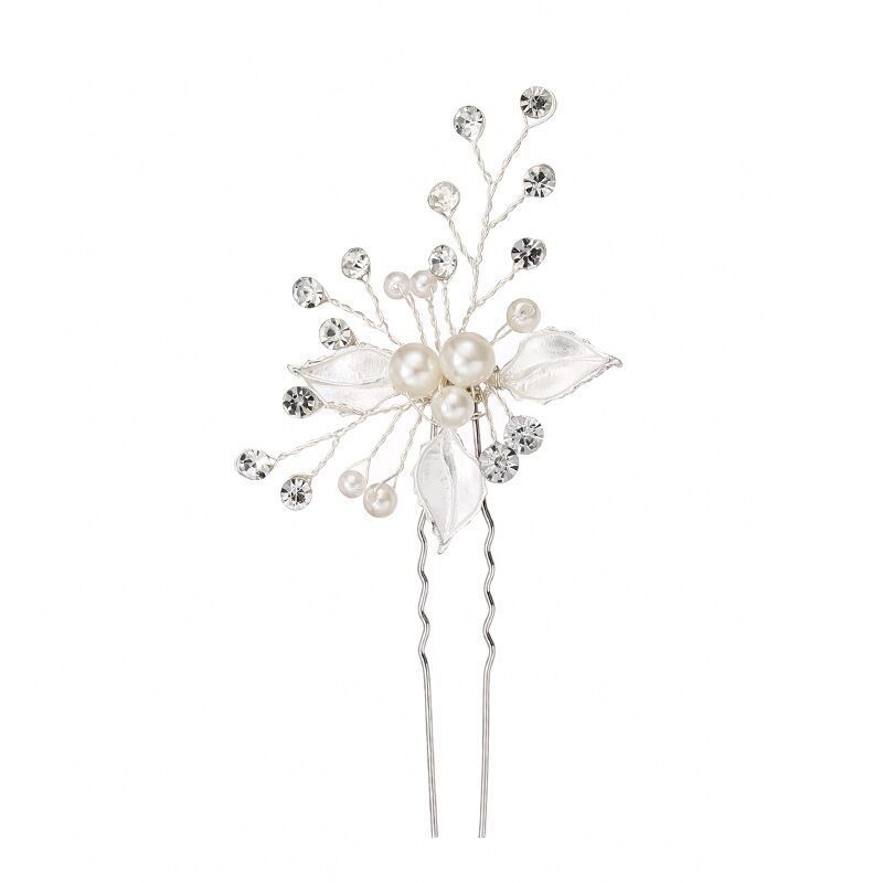 European style exquisite handmade jewelry bride bride wedding dress headdress hairpin leaves wedding jewelry accessories - Luzilly Bridal & Apparel