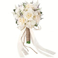 Everlasting Artificial Rose Bridal Bouquet - Luzilly Bridal & Apparel