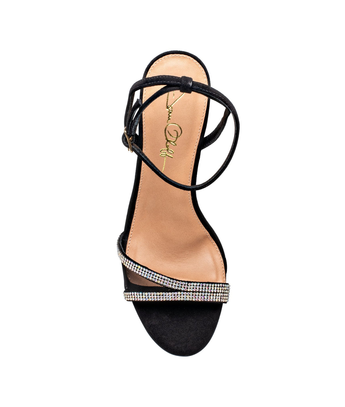 Fame Black Kid Suede - Luzilly Bridal & Apparel