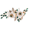 Fashion Bride Headwear Banquet Wedding Dress Accessories Rhinestone Hairpin - Luzilly Bridal & Apparel