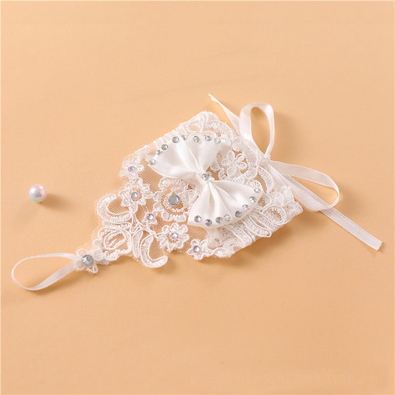 Fashion New Rhinestone Bridal Gloves - Luzilly Bridal & Apparel