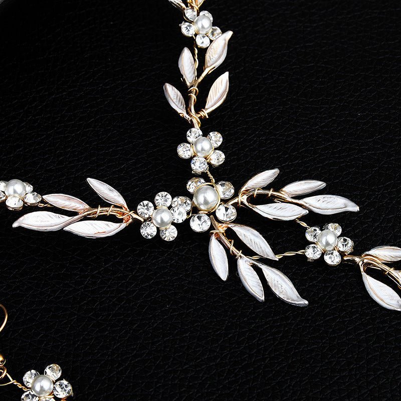 Floral Bridal Jewelry Set (3-Piece) - Luzilly Bridal & Apparel