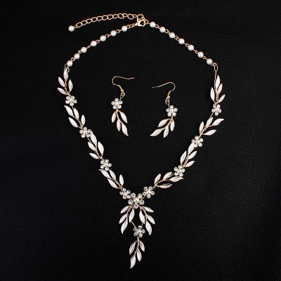 Floral Bridal Jewelry Set (3-Piece) - Luzilly Bridal & Apparel