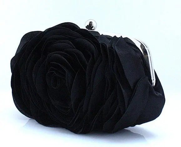 Floral Chain Clutch — Evening Bag - Luzilly Bridal & Apparel