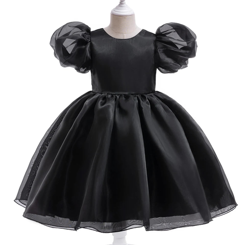 Floral Print Girls' Party Dress - Luzilly Bridal & Apparel