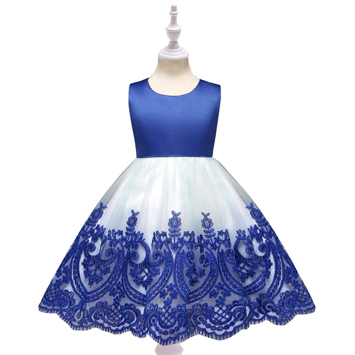 Floral Tutu Flower Girl Dress - Luzilly Bridal & Apparel