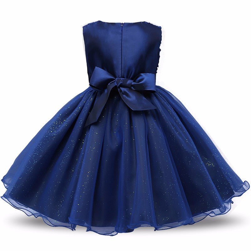 Floral Tutu Flower Girl Dress - Luzilly Bridal & Apparel