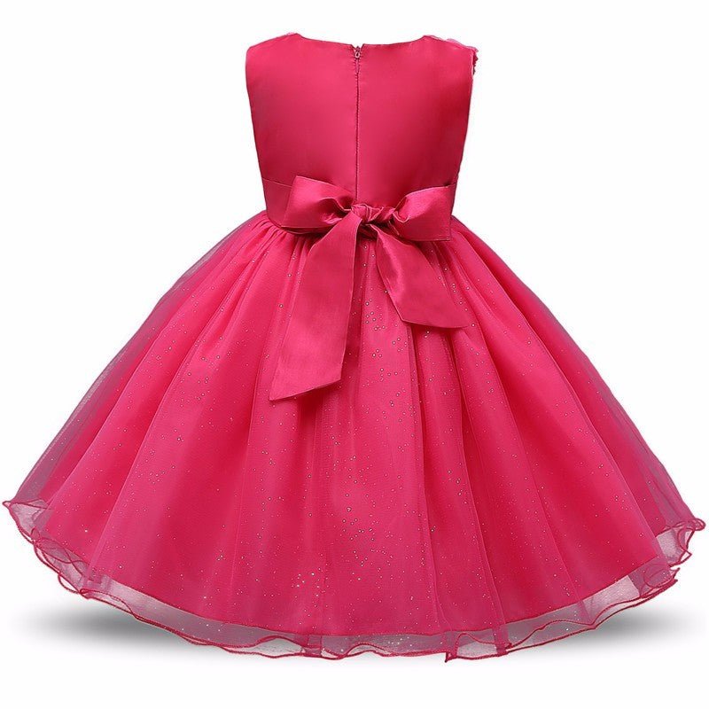 Floral Tutu Flower Girl Dress - Luzilly Bridal & Apparel