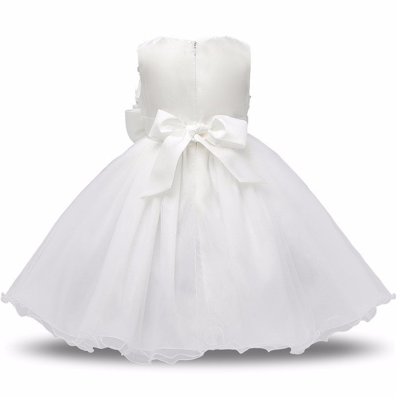 Floral Tutu Flower Girl Dress - Luzilly Bridal & Apparel
