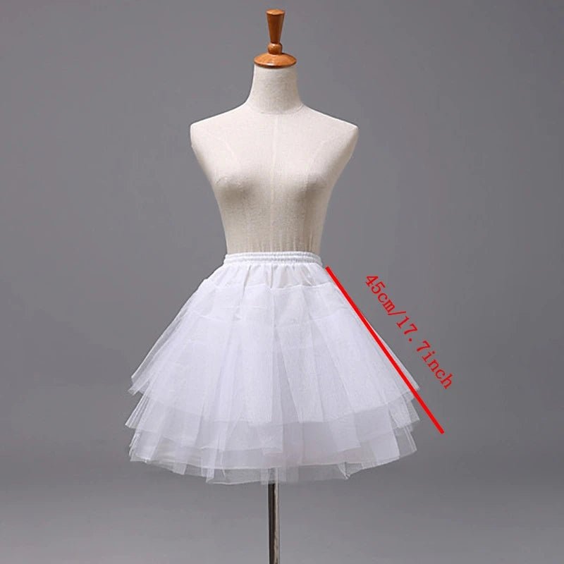 Flower Girl Hoop Petticoat Underskirt - Luzilly Bridal & Apparel