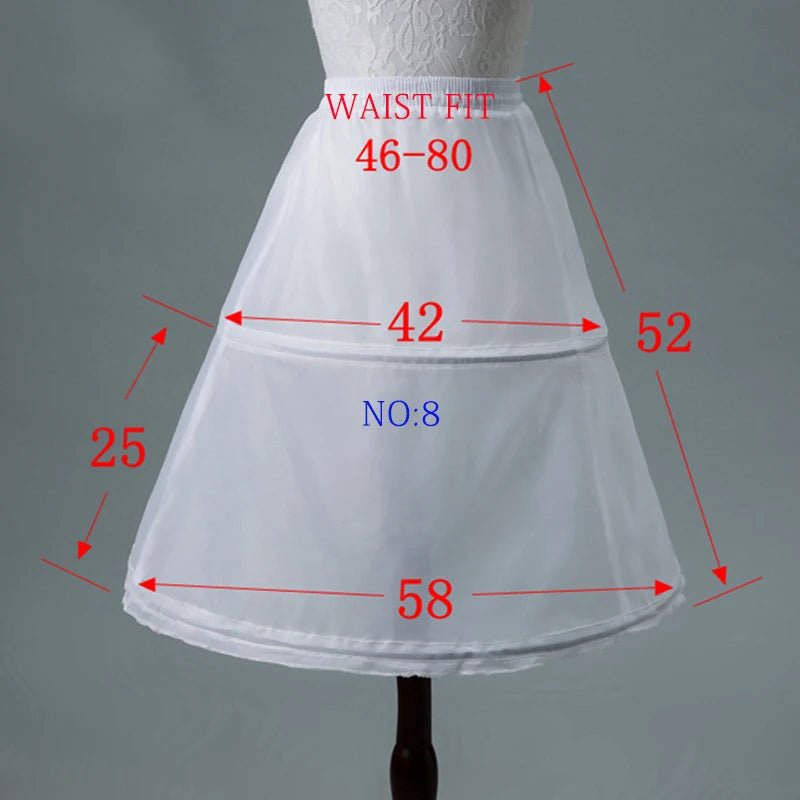 Flower Girl Petticoat Underskirt - Multiple Styles - Luzilly Bridal & Apparel