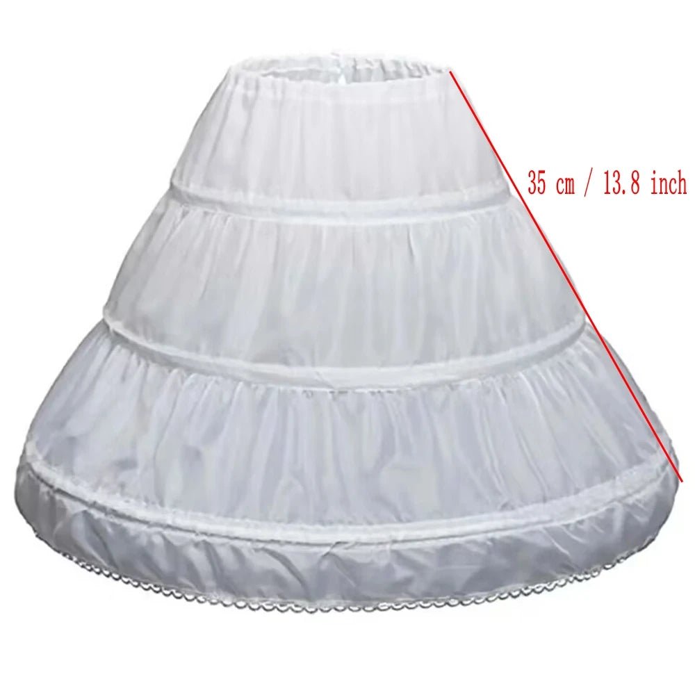 Flower Girl Petticoat Underskirt - Multiple Styles - Luzilly Bridal & Apparel
