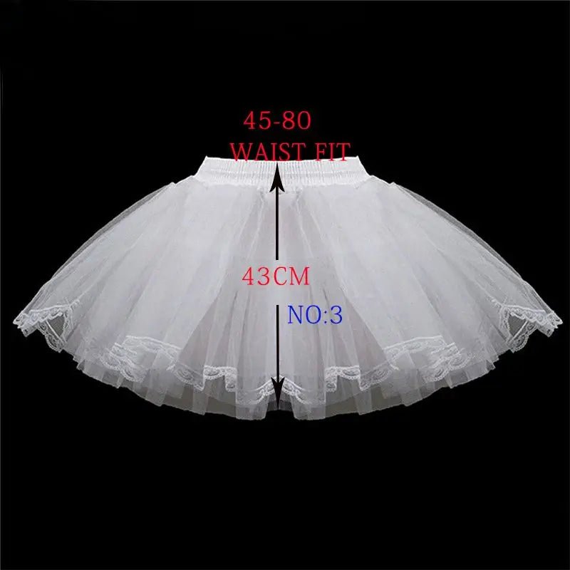 Flower Girl Petticoat Underskirt - Multiple Styles - Luzilly Bridal & Apparel