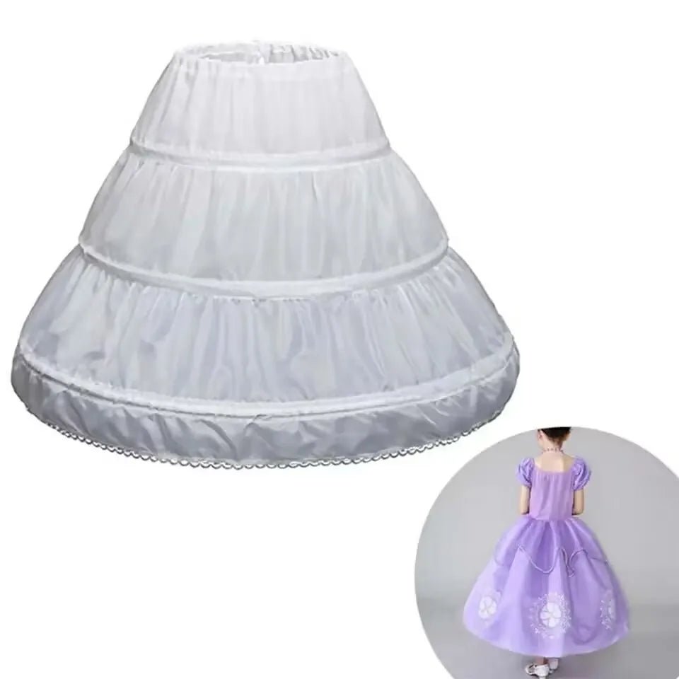 Flower Girl Petticoat Underskirt - Multiple Styles - Luzilly Bridal & Apparel
