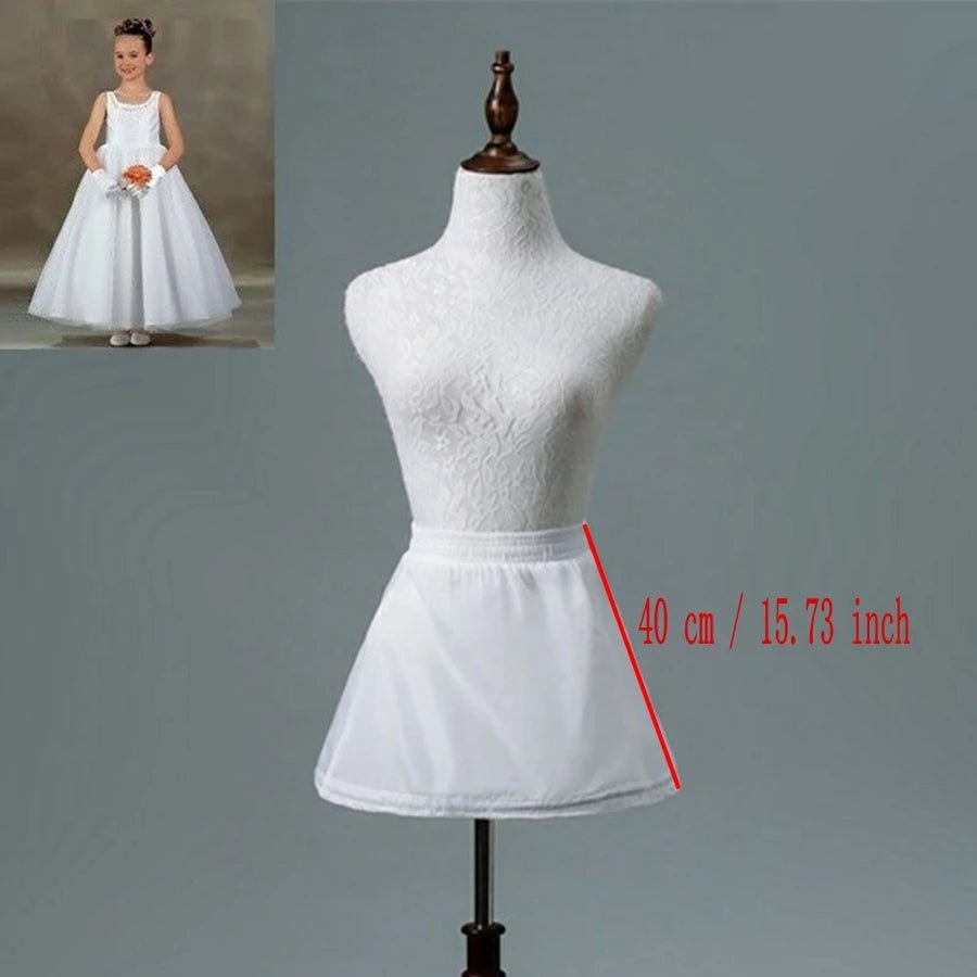 Flower Girl Petticoat Underskirt - Multiple Styles - Luzilly Bridal & Apparel