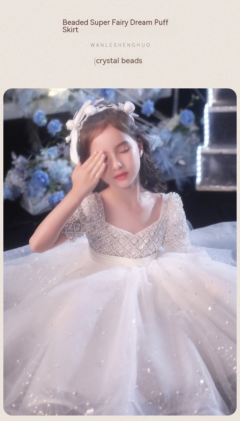 Flower Girl Wedding Dress for Kids Costume -  GIAA221410003 - Luzilly Bridal & Apparel