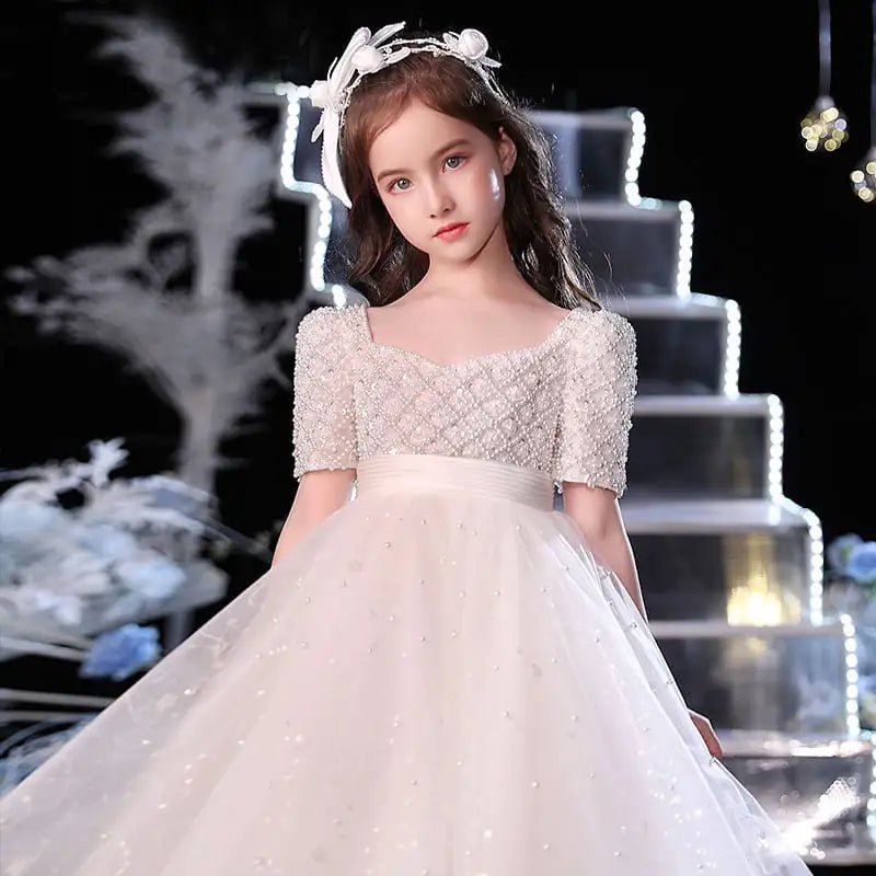Flower Girl Wedding Dress for Kids Costume -  GIAA221410003 - Luzilly Bridal & Apparel