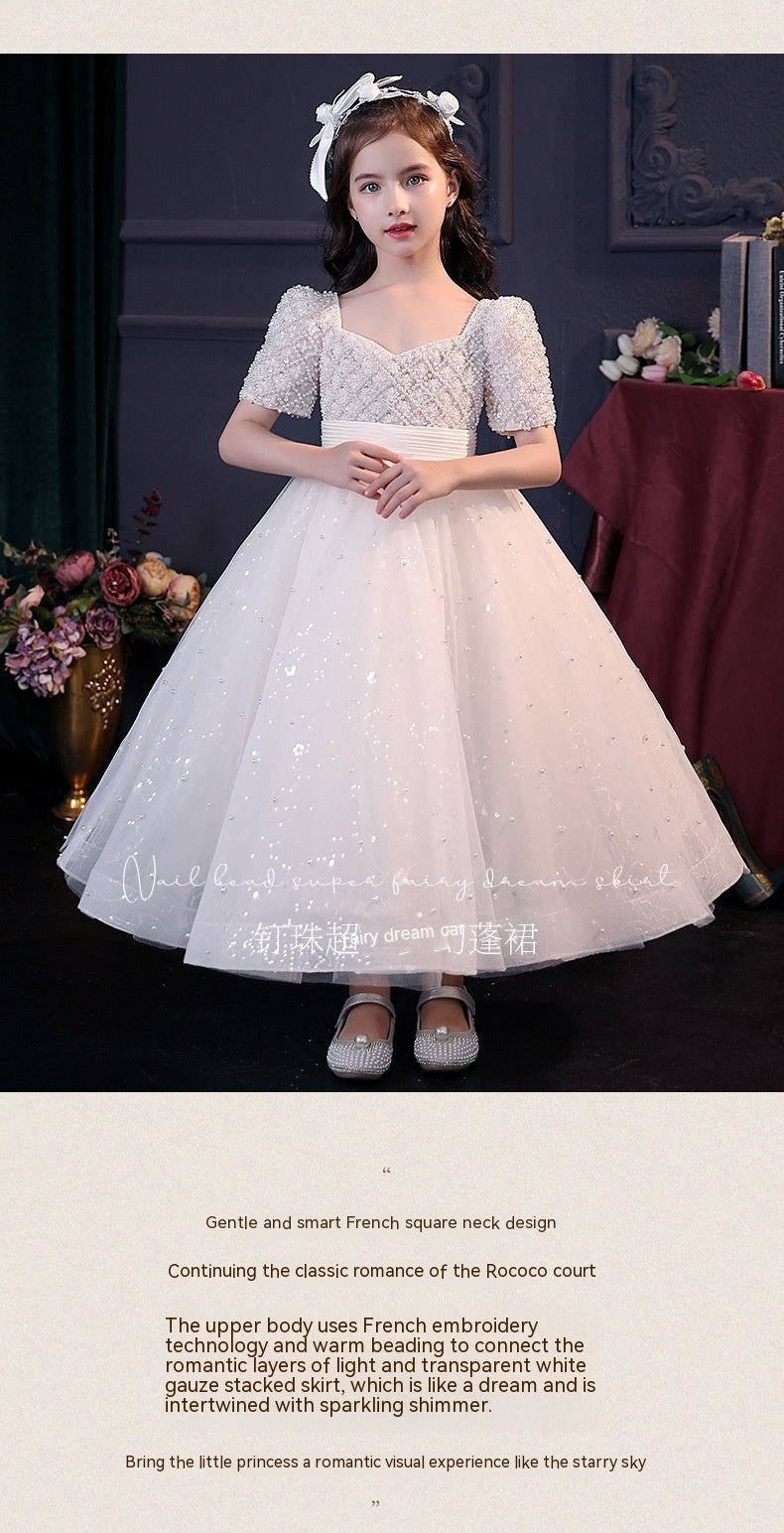 Flower Girl Wedding Dress for Kids Costume -  GIAA221410003 - Luzilly Bridal & Apparel