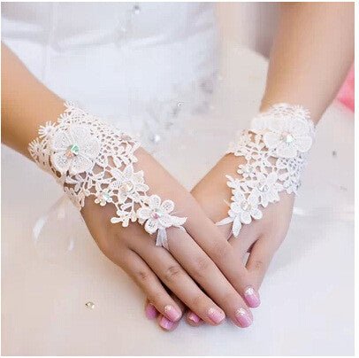 Flowers Fashion Women's Short Accessories Wedding Dress Accessories - Luzilly Bridal & Apparel
