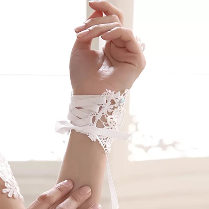Flowers Fashion Women's Short Accessories Wedding Dress Accessories - Luzilly Bridal & Apparel