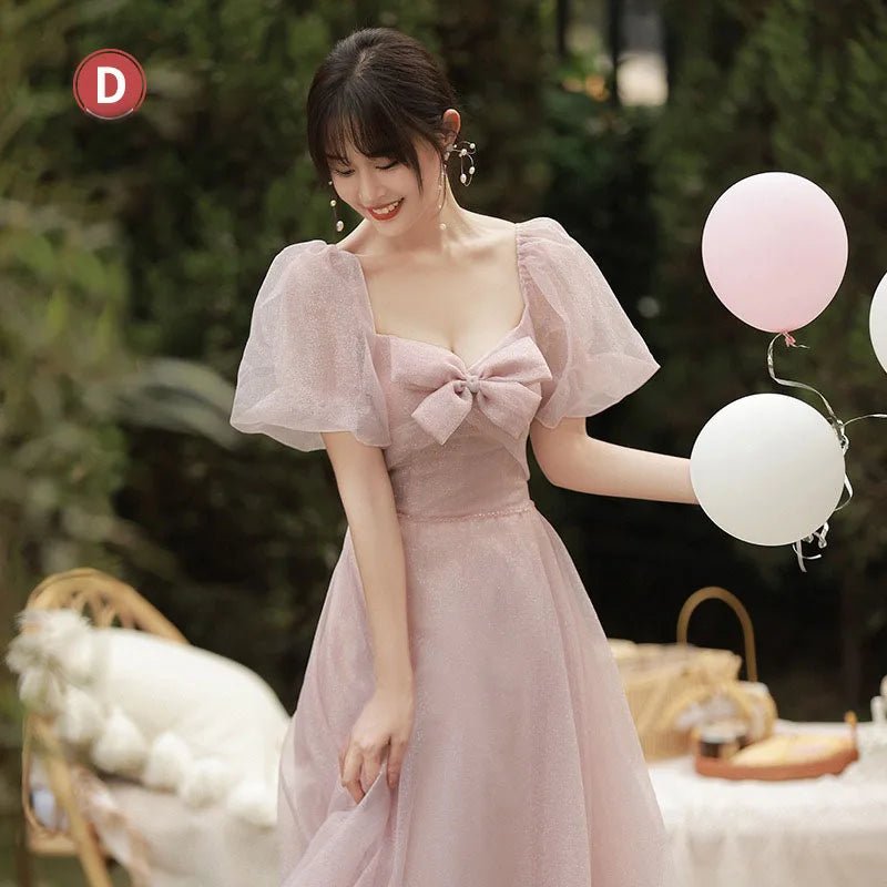 Flowy Chiffon Bridesmaid Dress - Luzilly Bridal & Apparel
