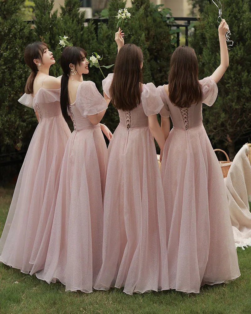 Flowy Chiffon Bridesmaid Dress - Luzilly Bridal & Apparel