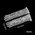 French Vintage Lace Bridal Gloves - Luzilly Bridal & Apparel