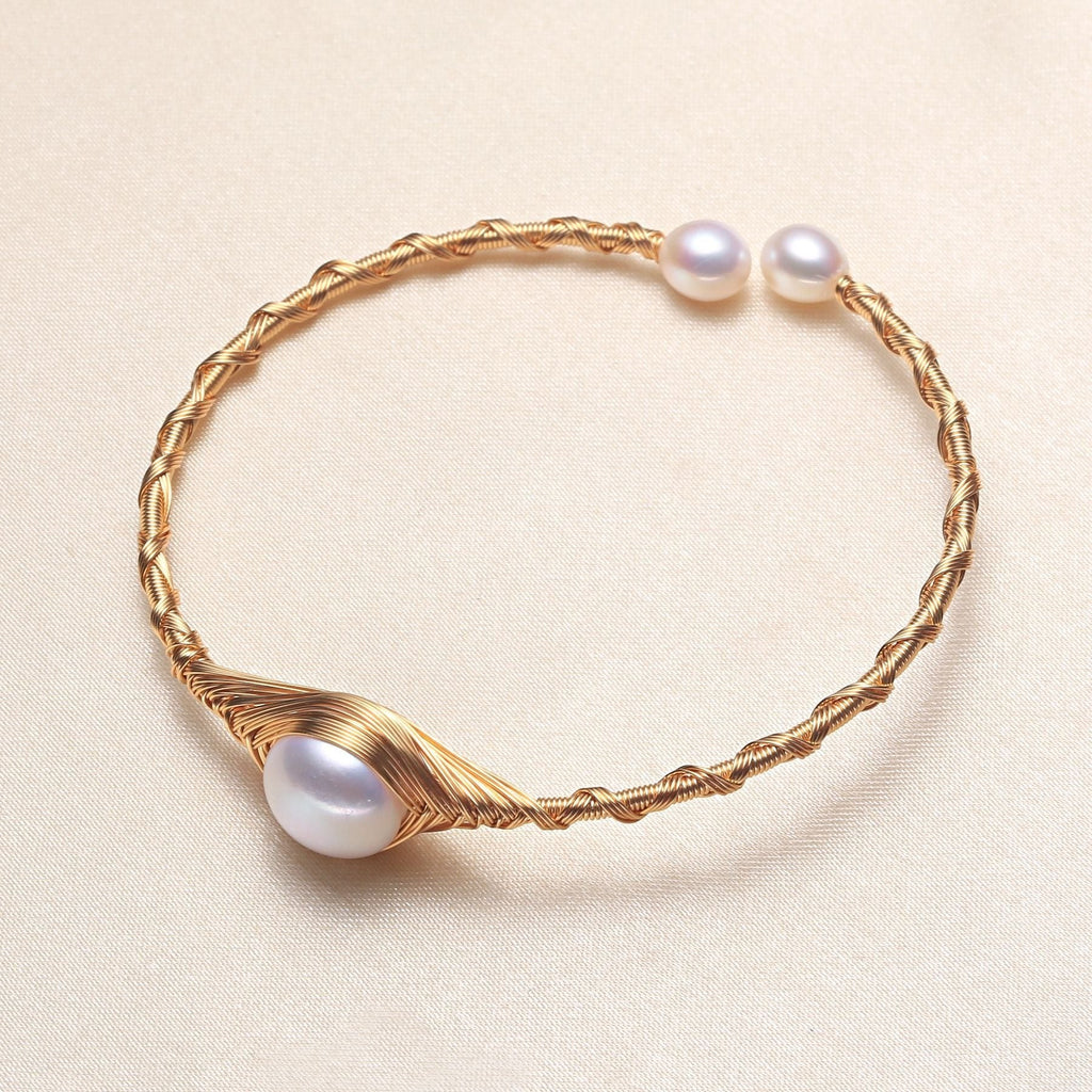 Freshwater Pearl Bracelet Female Hand Jewelry Pearl Jewelry - Luzilly Bridal & Apparel