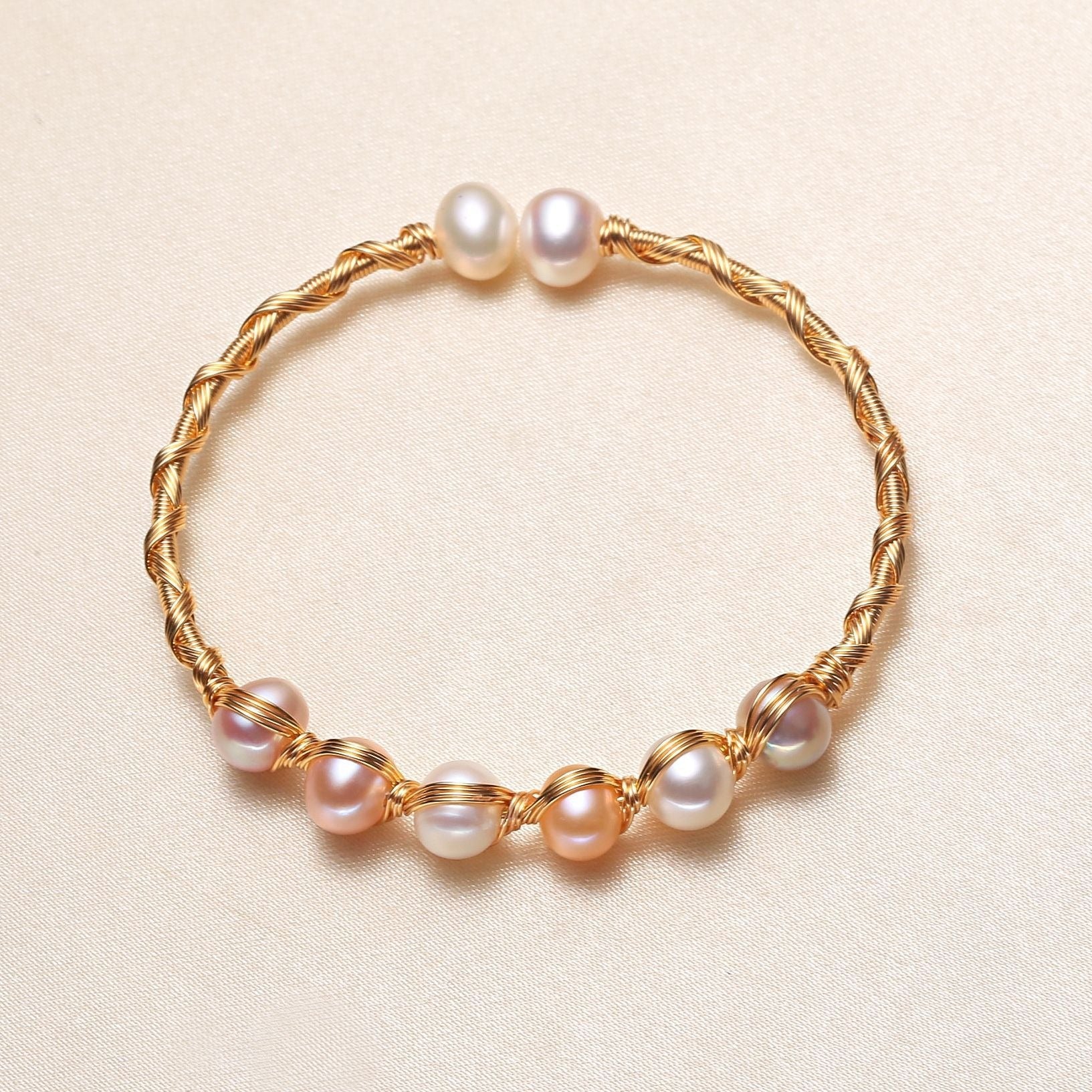 Freshwater Pearl Bracelet Female Hand Jewelry Pearl Jewelry - Luzilly Bridal & Apparel