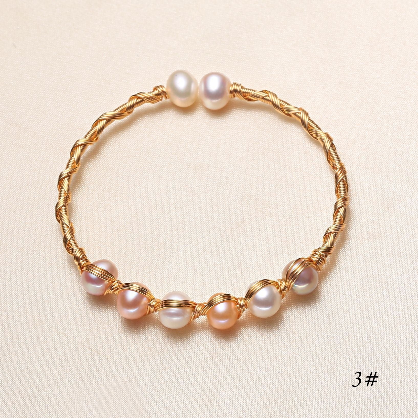 Freshwater Pearl Bracelet Female Hand Jewelry Pearl Jewelry - Luzilly Bridal & Apparel