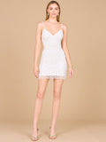 Fringe Bridal Reception Dress - Luzilly Bridal & Apparel