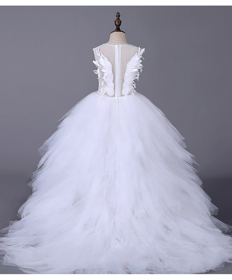 Girl Princess Pompous Skirt Flower Child Wedding Dress - Luzilly Bridal & Apparel