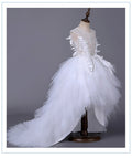 Girl Princess Pompous Skirt Flower Child Wedding Dress - Luzilly Bridal & Apparel