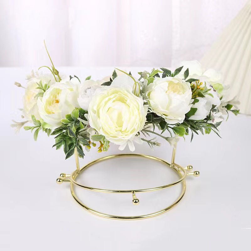 Girl's flower wreath, European and American popular headband, Korean style bride, wedding studio, outdoor photography, headwear - Luzilly Bridal & Apparel