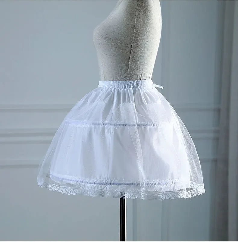 Girls' Ruffle Party Petticoat Underskirt - Luzilly Bridal & Apparel