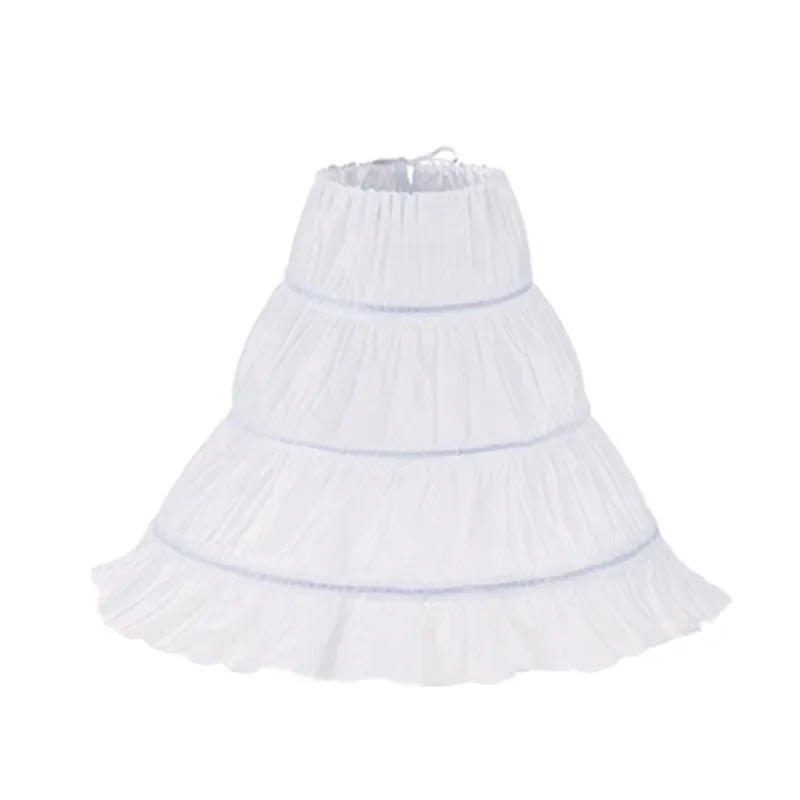 Girls' Ruffle Party Petticoat Underskirt - Luzilly Bridal & Apparel