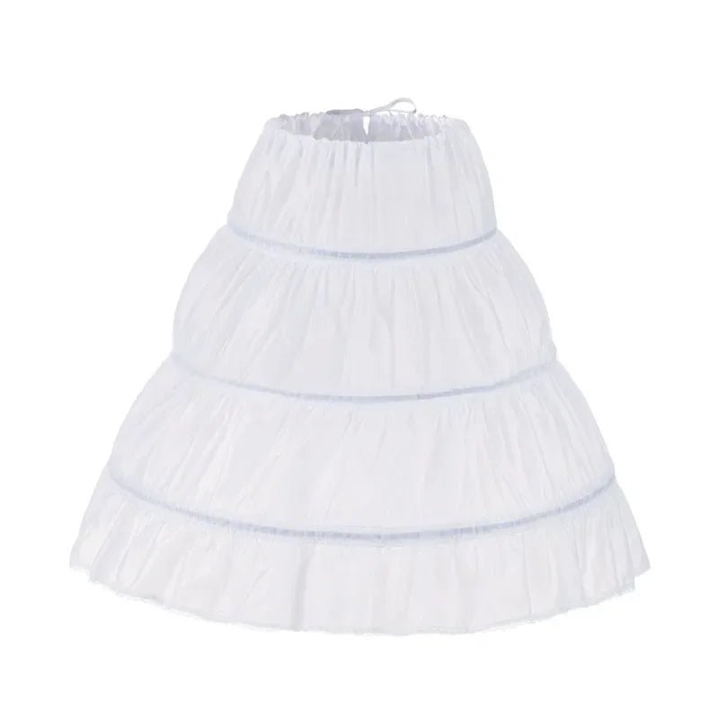 Girls' Ruffle Party Petticoat Underskirt - Luzilly Bridal & Apparel