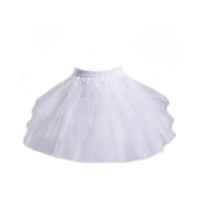 Girls' Ruffle Party Petticoat Underskirt - Luzilly Bridal & Apparel