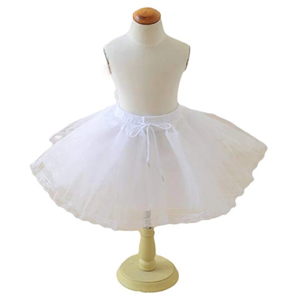 Girls' Ruffle Party Petticoat Underskirt - Luzilly Bridal & Apparel