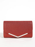 Glitter Envelope Evening Clutch - Luzilly Bridal & Apparel